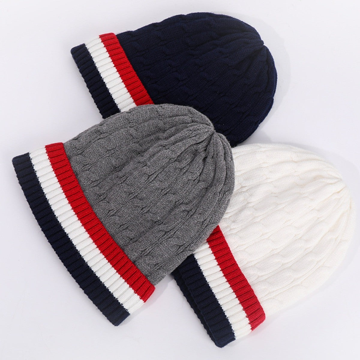 Winter Hat for Men Women Thermal Beanie Hat with Internal Fleece - Knitted Hat
