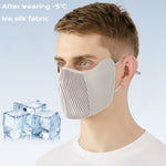 UPF50+ Face Mask for Men Women - Sun Protection Face Covering Mask For Cycling