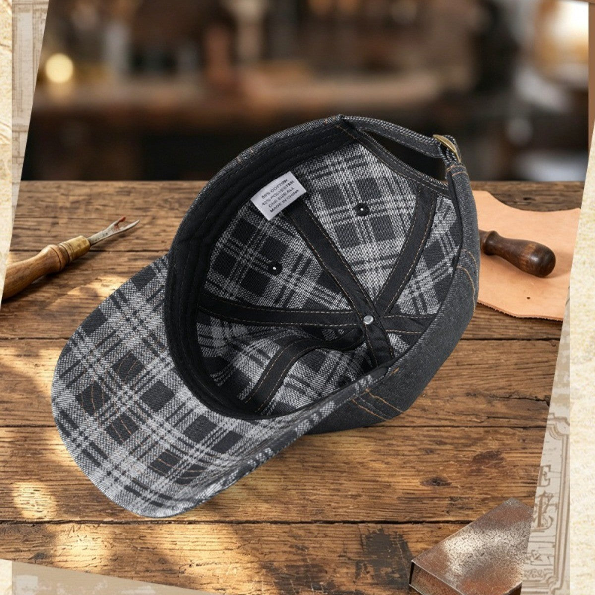 Retro Denim Baseball Cap for Men Women - Skin Friendly, Breathable Soft Top