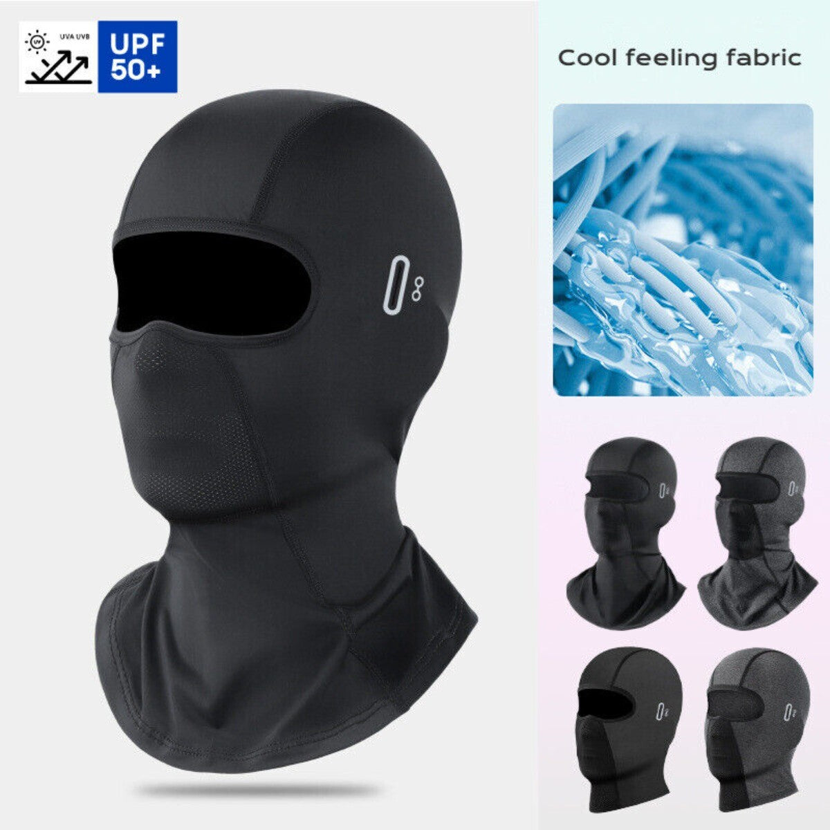 Summer Ice Silk Balaclava - UV Protection Motorcycle Balaclava for Cycling
