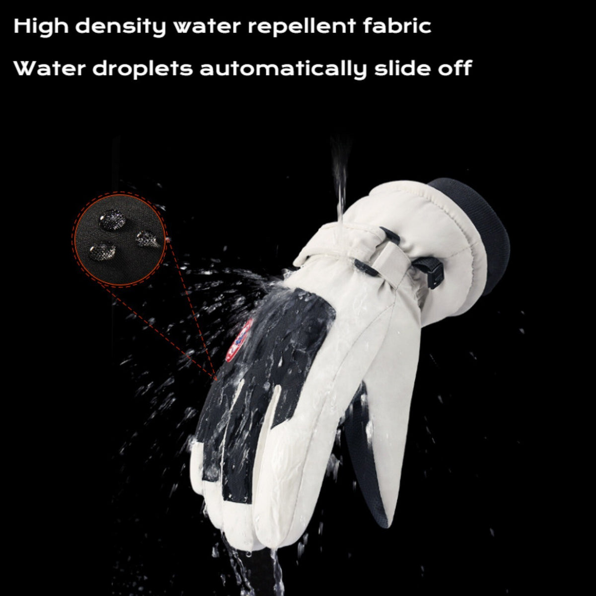 Winter Ski Gloves for Men Women - Thermal Snow Gloves for Cycling Skiing Sport