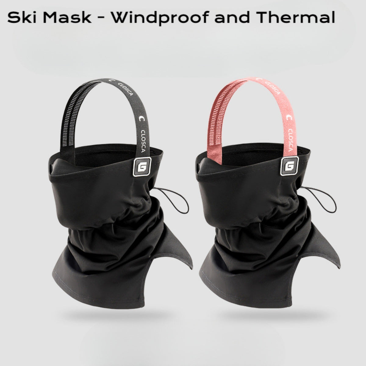 Winter Neck Gaiter Warmer - Face Mask Balaclava for Cycling Skiing