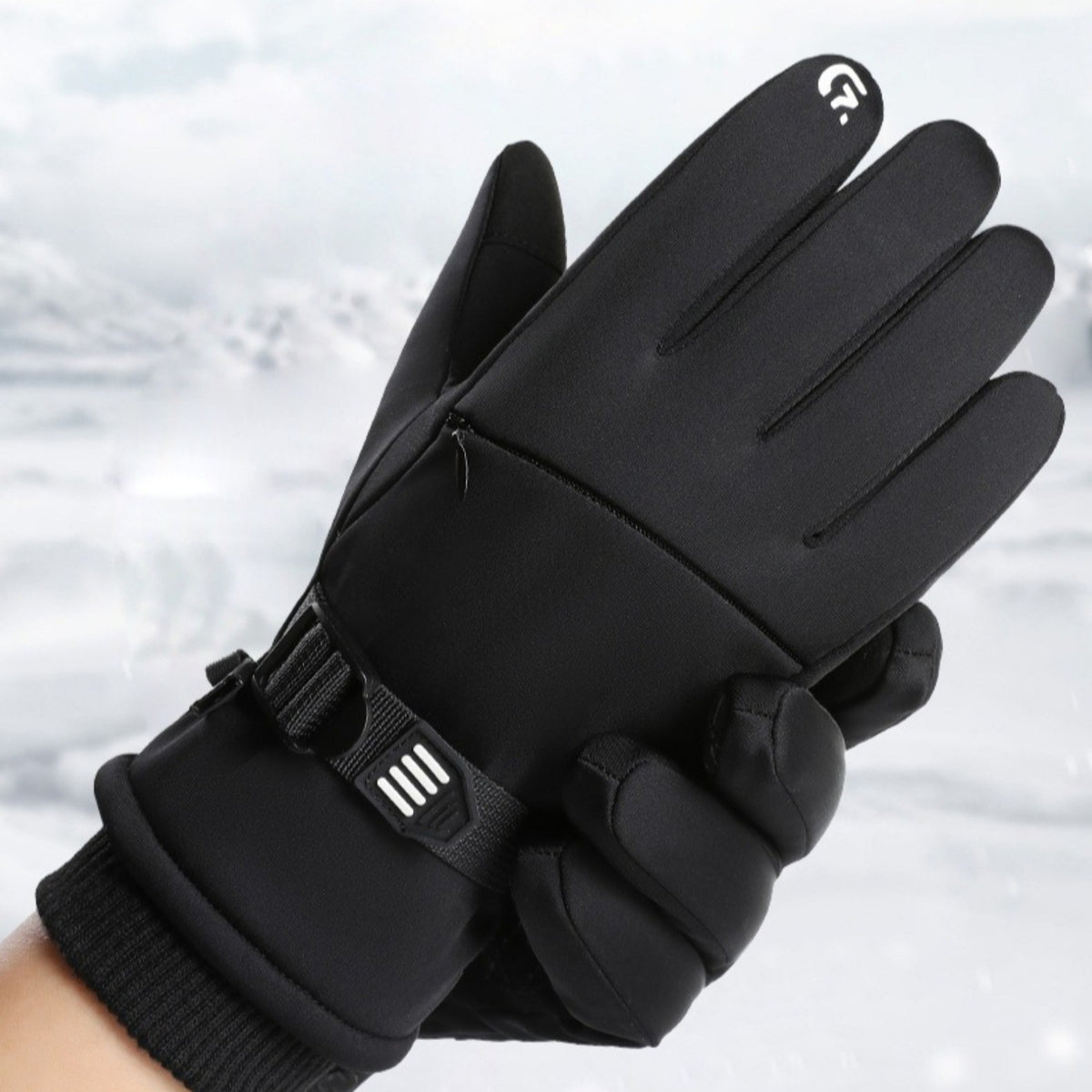 Winter Cycling Gloves - Outdoor Sports Windproof Waterproof Skiing Gloves