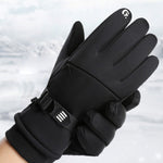 Winter Cycling Gloves - Outdoor Sports Windproof Waterproof Skiing Gloves
