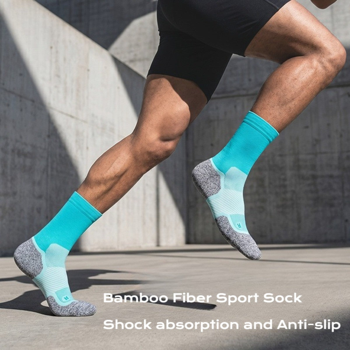 Professional Sports Socks for Unisex - Summer Bamboo Carbon Fiber Running Socks