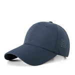 Summer Breathable Baseball Cap for Men Women - Lightweight Sun Hat
