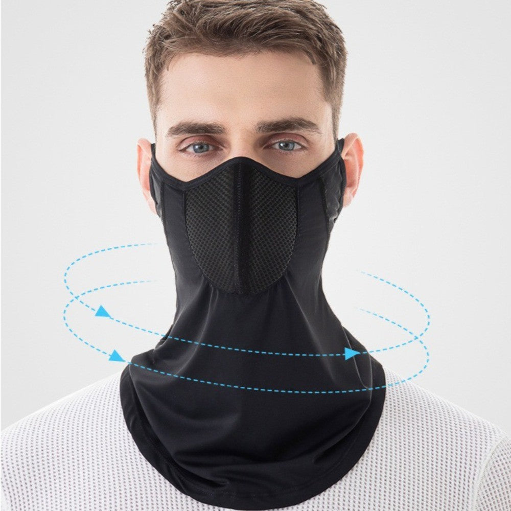 2PCS Summer Cycling Mask, Sun Protection Fishing Cycling Motorcycling Balaclava