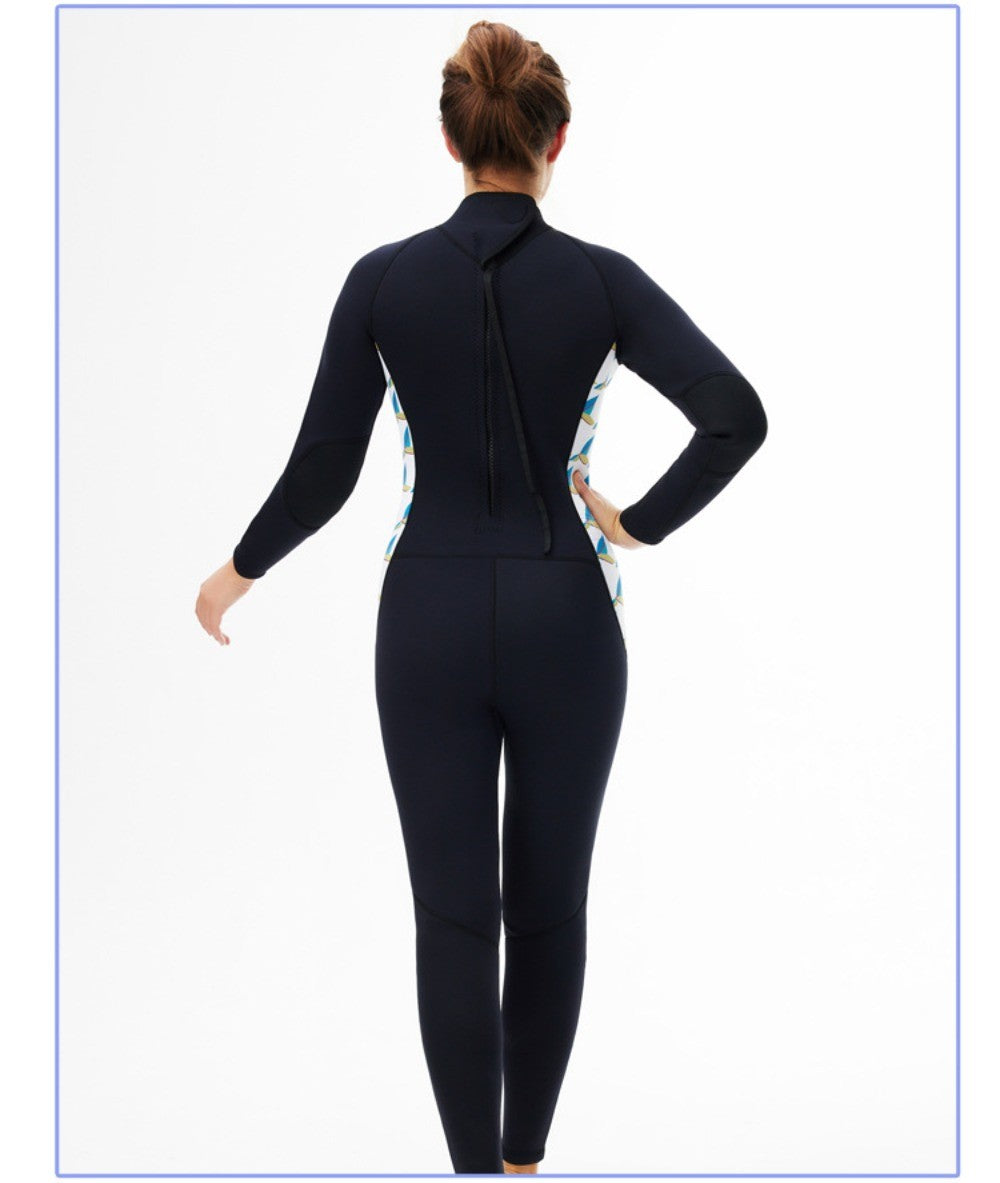 Diving Suit for Women - Winter Thermal Cold Resistant 3MM Wetsuit Snorkeling