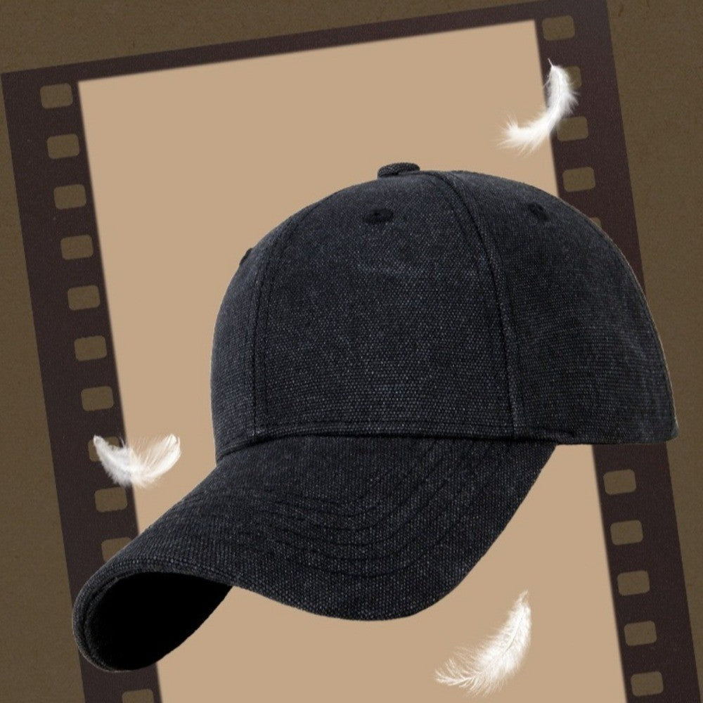 Spring Summer Cotton Baseball Cap - Windproof and Warm Baseball Cap - Sun Hat
