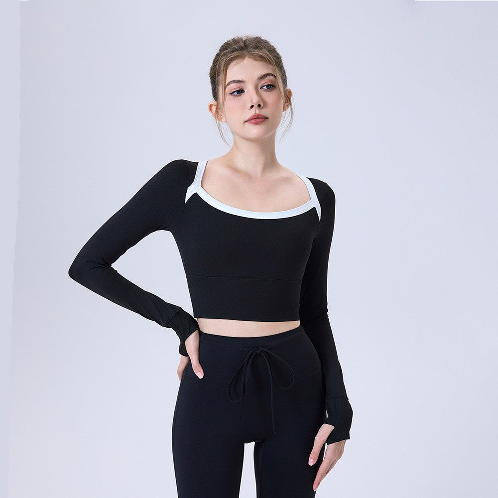 Womens Sports Bra - Workout Tank Top with Built in Pads - Yoga T-Shirt CX5697