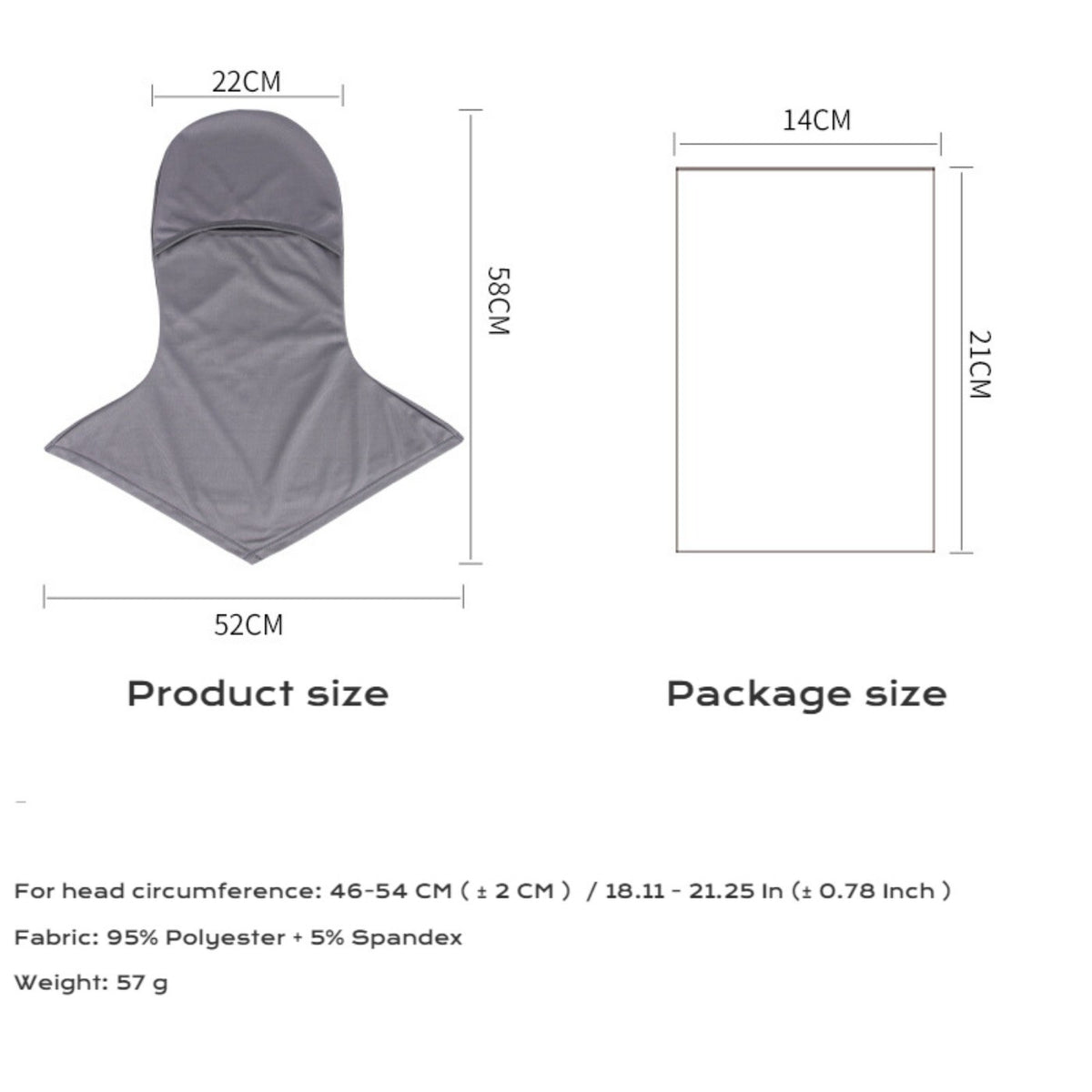 Breathable UV Protection Balaclava