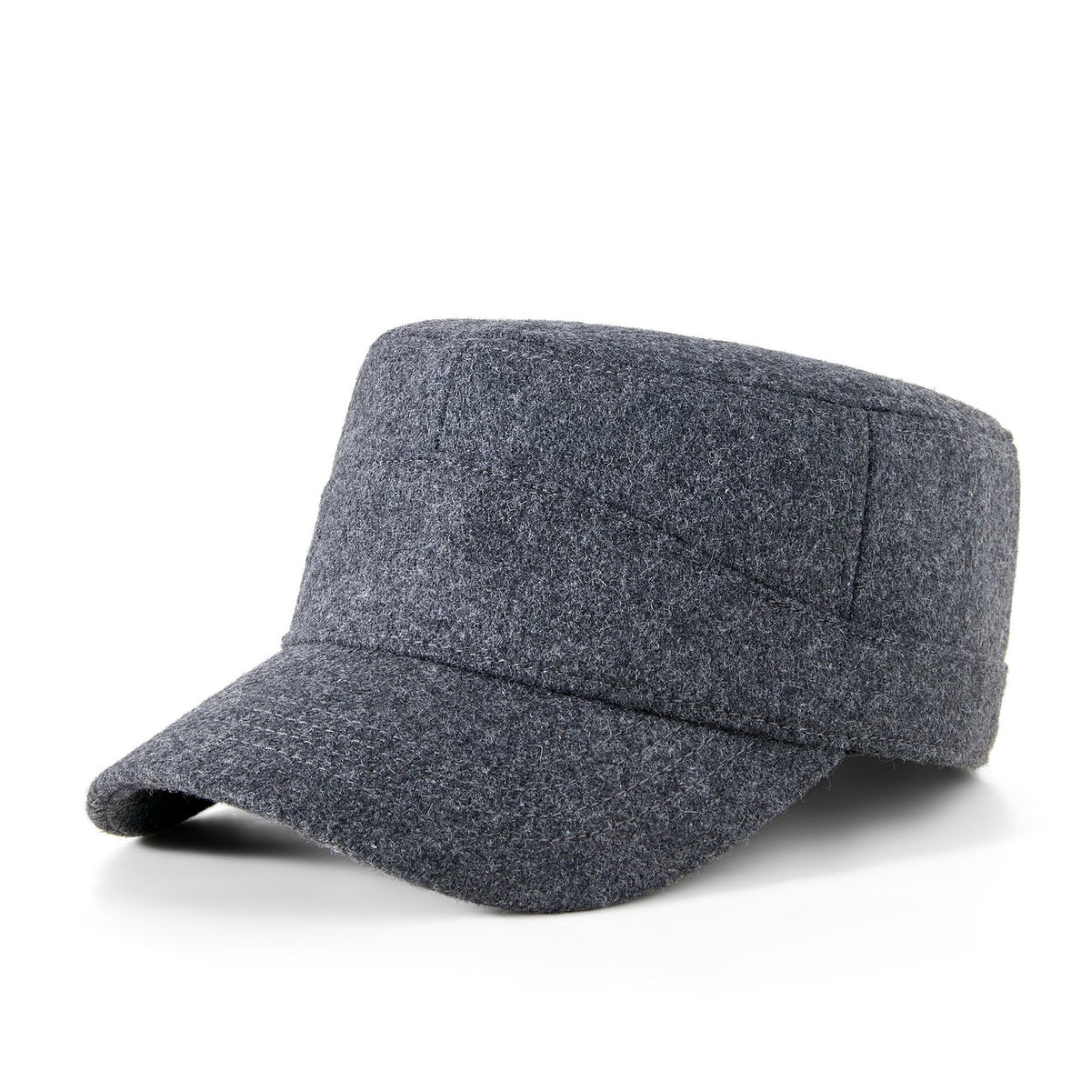 Winter Wool Blend Fabric Hat for Men