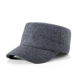 Winter Wool Blend Fabric Hat for Men