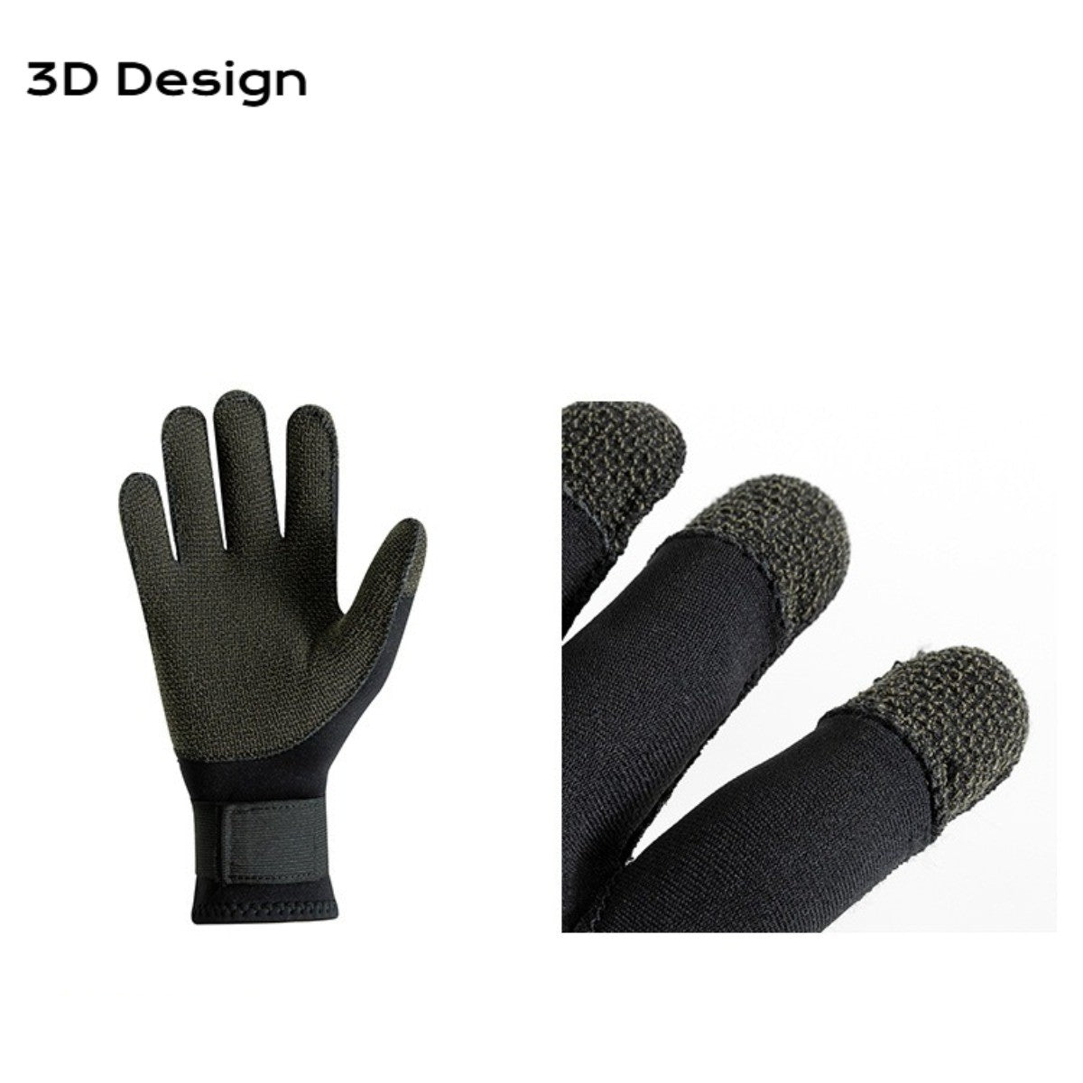 3/5MM Diving Gloves Anti-cut, Wear-resistant Winter Swimming Snorkeling Gloves