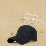 Spring Summer Cotton Baseball Cap - Windproof and Warm Baseball Cap - Sun Hat