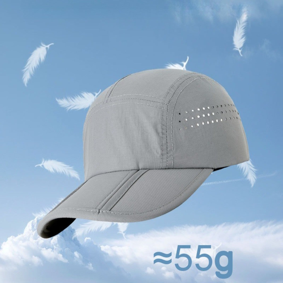 Summer Outdoor Baseball Cap - Sun Protection Hat Breathable Lightweight Hat