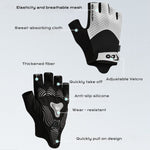 Cycling Gloves for Men Women - Shock Absorption Biking Gloves - Anti-Slip Glove