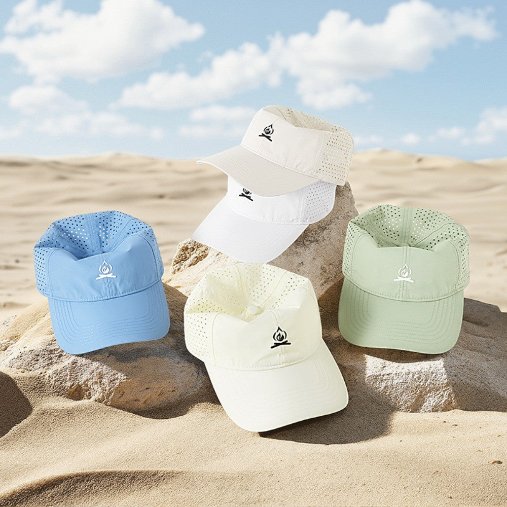 Spring Summer Sun Protection Baseball Cap for Men Women - Quick Drying Sun Hat
