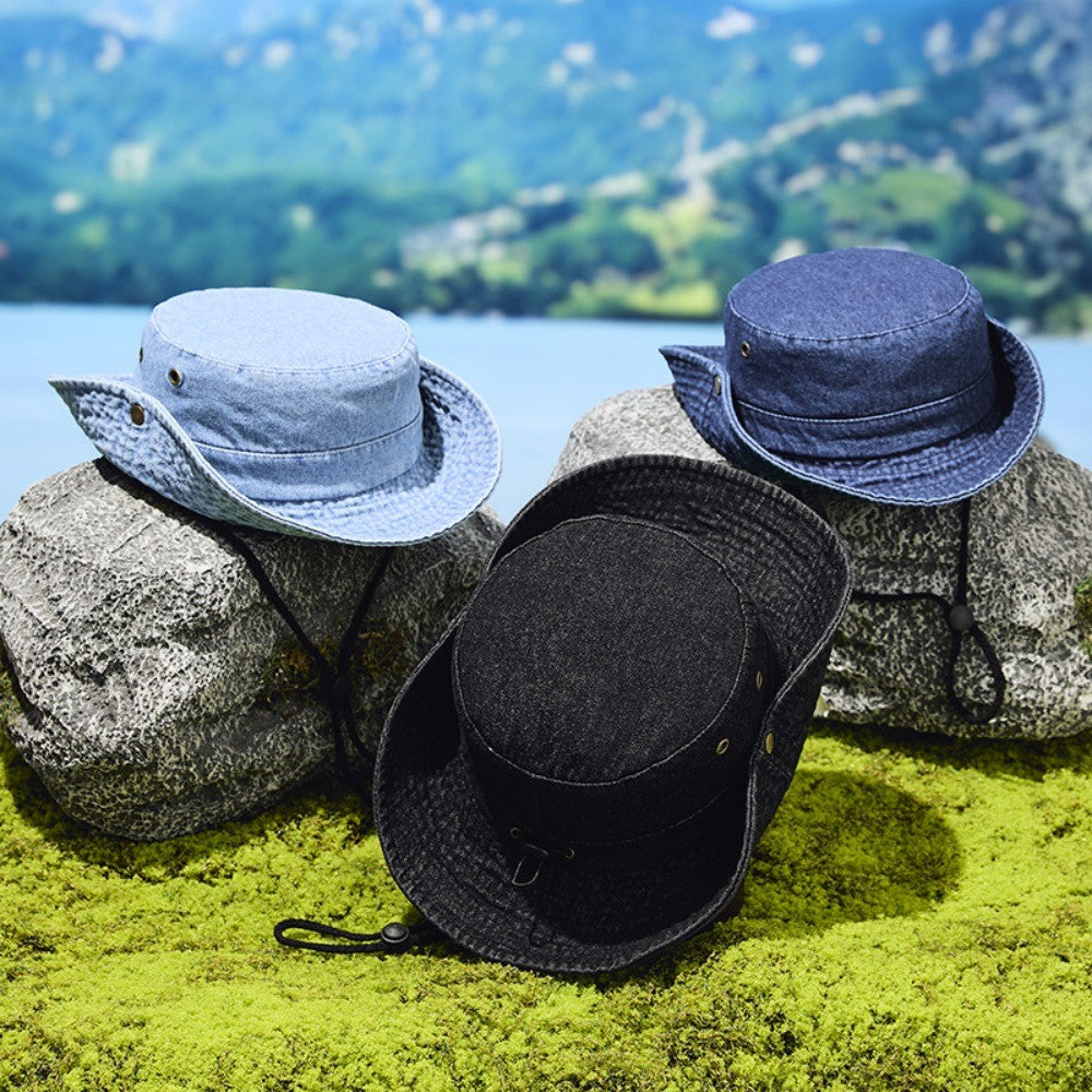 Wide Brim Bucket Hat for Men Women - Outdoor Hiking Sun Hat - Fishing Hat