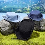 Wide Brim Bucket Hat for Men Women - Outdoor Hiking Sun Hat - Fishing Hat