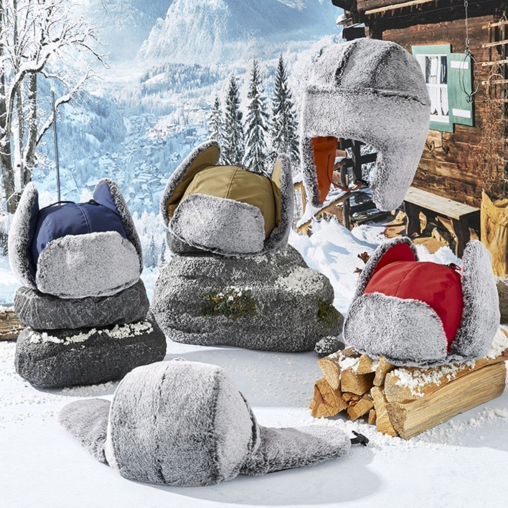 Winter Trapper Hat for Men Women - Thermal Aviator Trapper Hat