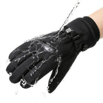 Winter Cycling Gloves - Outdoor Sports Windproof Waterproof Skiing Gloves