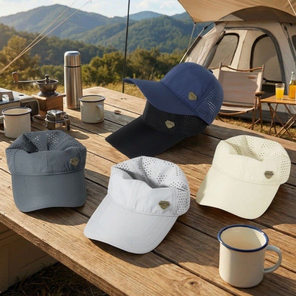 Baseball Cap For Men Women - Spring Summer Long Brim Sun Hat for Outdoor Camping