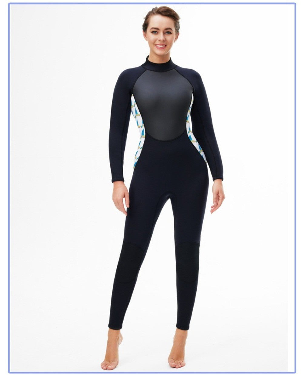 Diving Suit for Women - Winter Thermal Cold Resistant 3MM Wetsuit Snorkeling