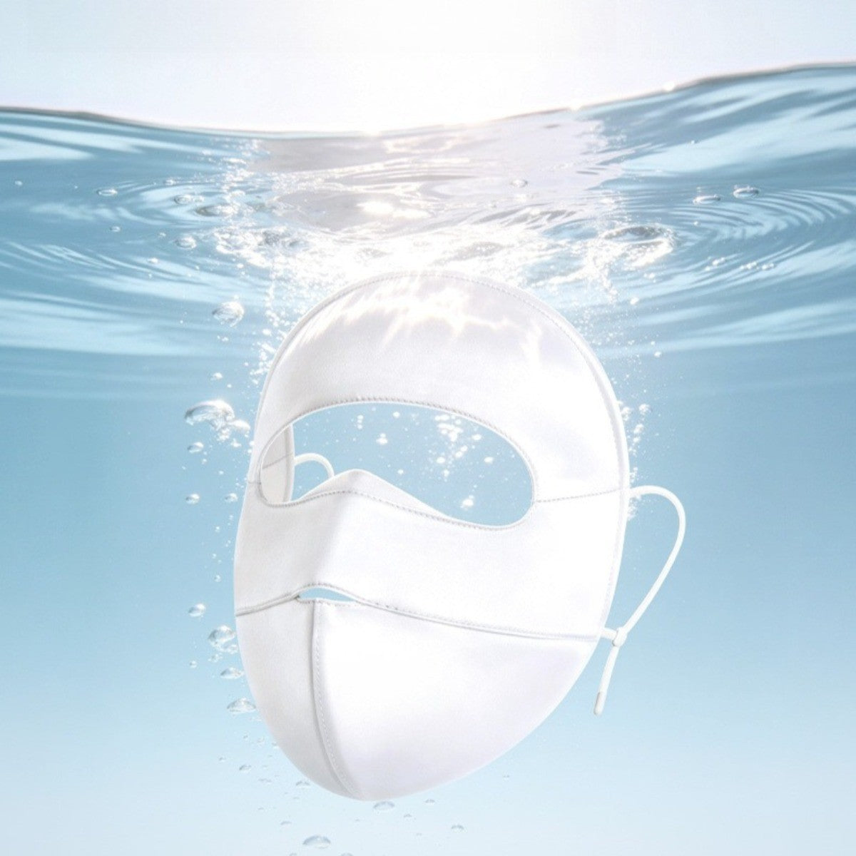 Real Silk Sun Protection Mask for Women Full Face Breathable UV Protection Mask