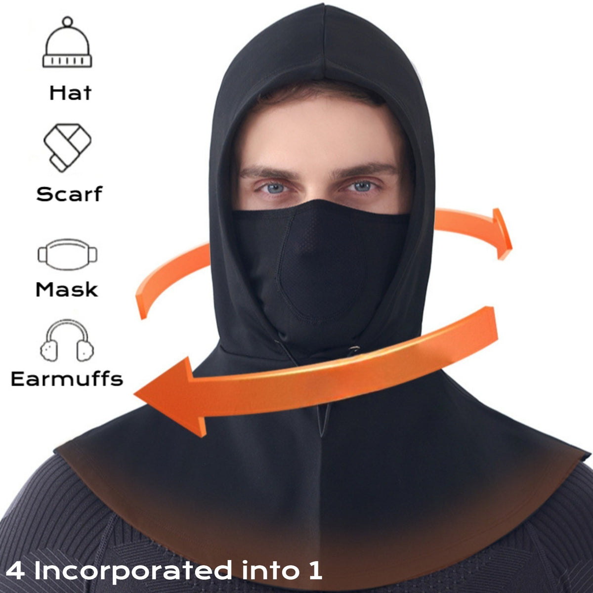 Winter Balaclava Ski Mask - Windproof Thermal Mask for Cycling
