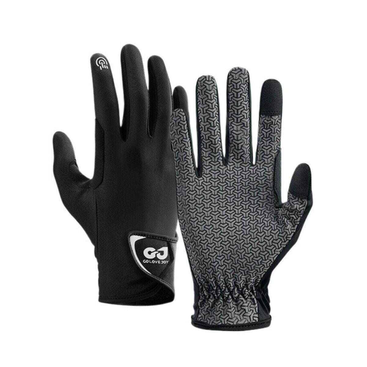Horse Riding Gloves for Men Women - Ice Silk Touch Screen Equestrian Gloves