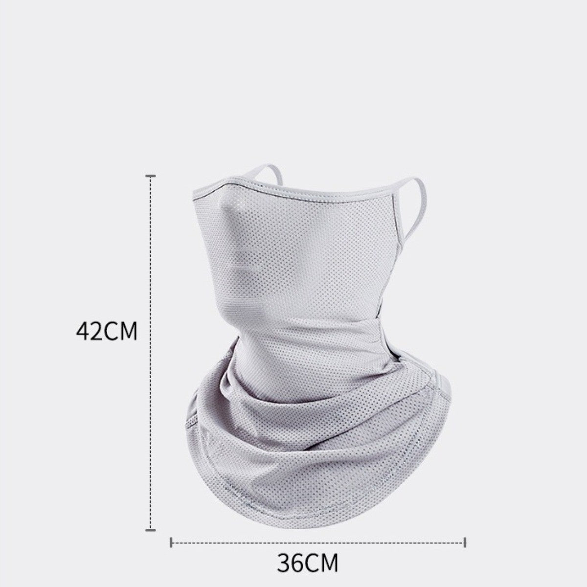 Cycling Sun Protection Scarf Mask - Neck Gaiter Ice Silk Balaclava For Men Women