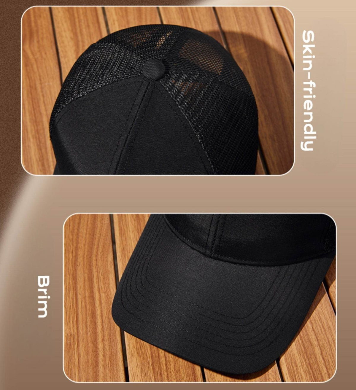 Baseball Cap for Men Women - Breathable Sun Hat for Running Outdoor - Sun Protection Water Repellent Baseball Cap - Movagear