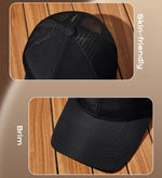 Baseball Cap for Men Women - Breathable Sun Hat for Running Outdoor - Sun Protection Water Repellent Baseball Cap - Movagear