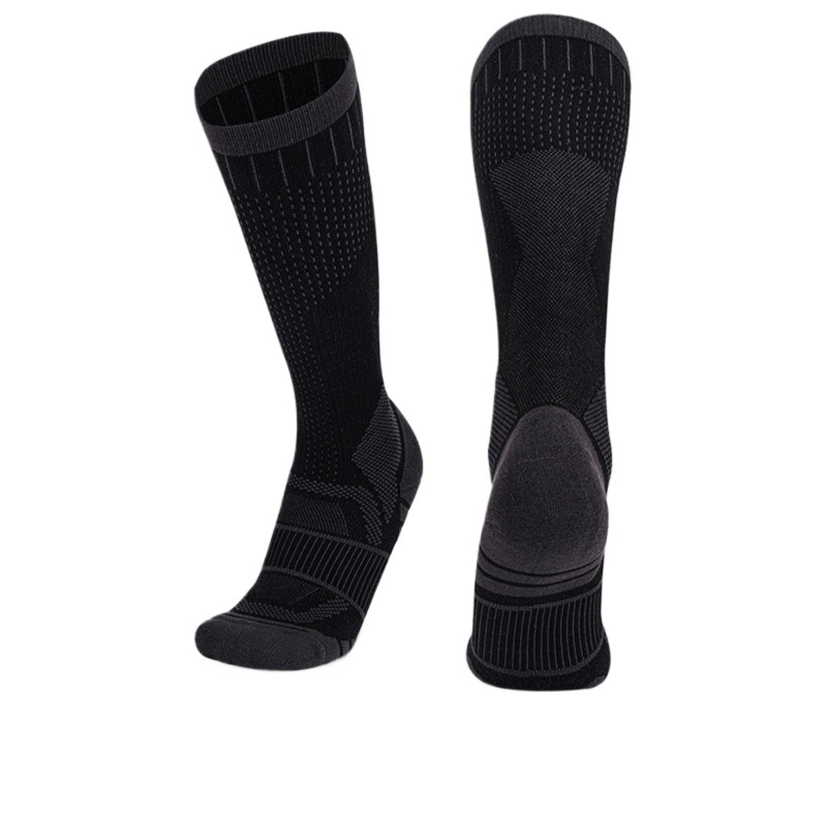 Professional Compression Socks Made of Bamboo Fiber Fabric Running Cycling Socks
