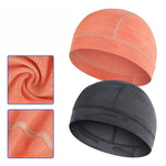 2PCS Ice Silk Skull Cap for Cycling