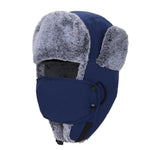 Faux Fur Trapper Hats with Magnetic Absorption