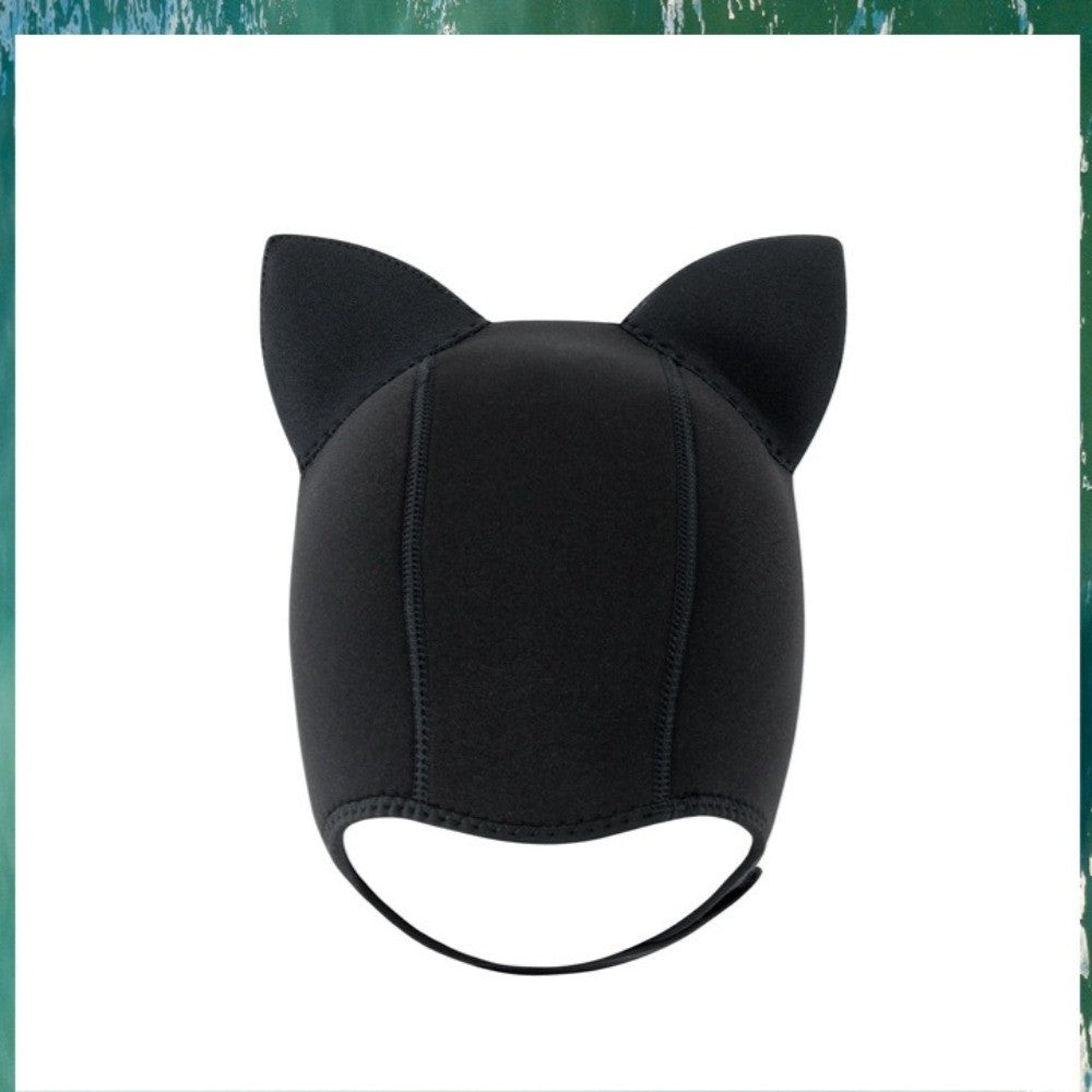 Diving Hood for Women Men - Thermal 3 MM Neoprene Wetsuit Scuba Hood Diving Cap