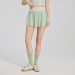 Elastic High Waist Slimming Tennis Skirt With Pocket Yoga Skirt for Women DQ5940
