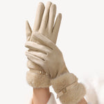 Winter Gloves for Women - Thermal Gloves Touch Screen Gloves for Outdoor