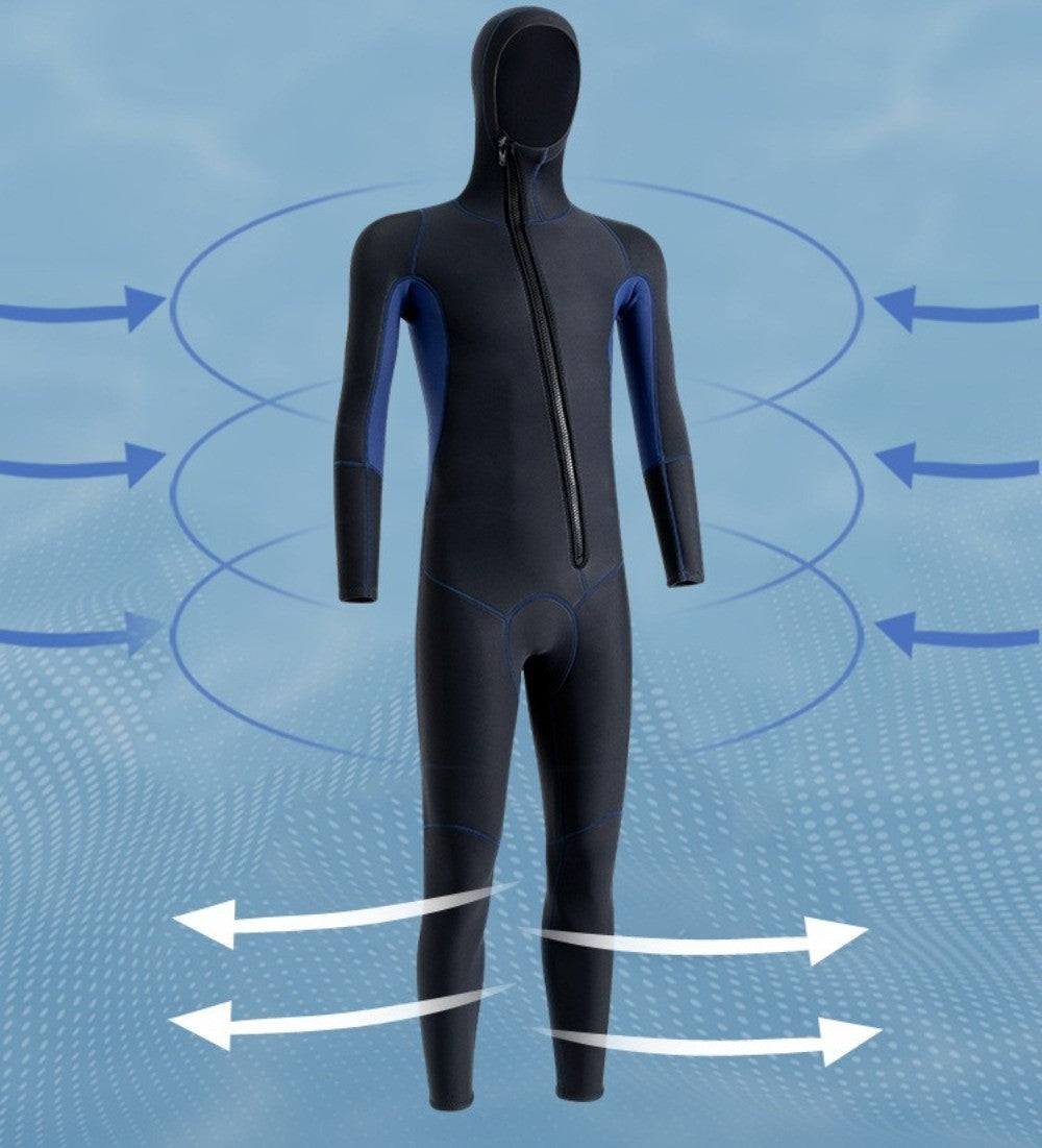 Diving Suit for Men Women - 3 MM Cold Resistant Surfing Snorkeling Suit