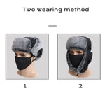 Winter Trapper Hat - Faux Fur Ear Flap Warm Aviator Cap For Men Women Outdoor