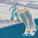 Thick and Warm Snow Hiking Socks for Men Women - Winter Thermal Skiing Socks
