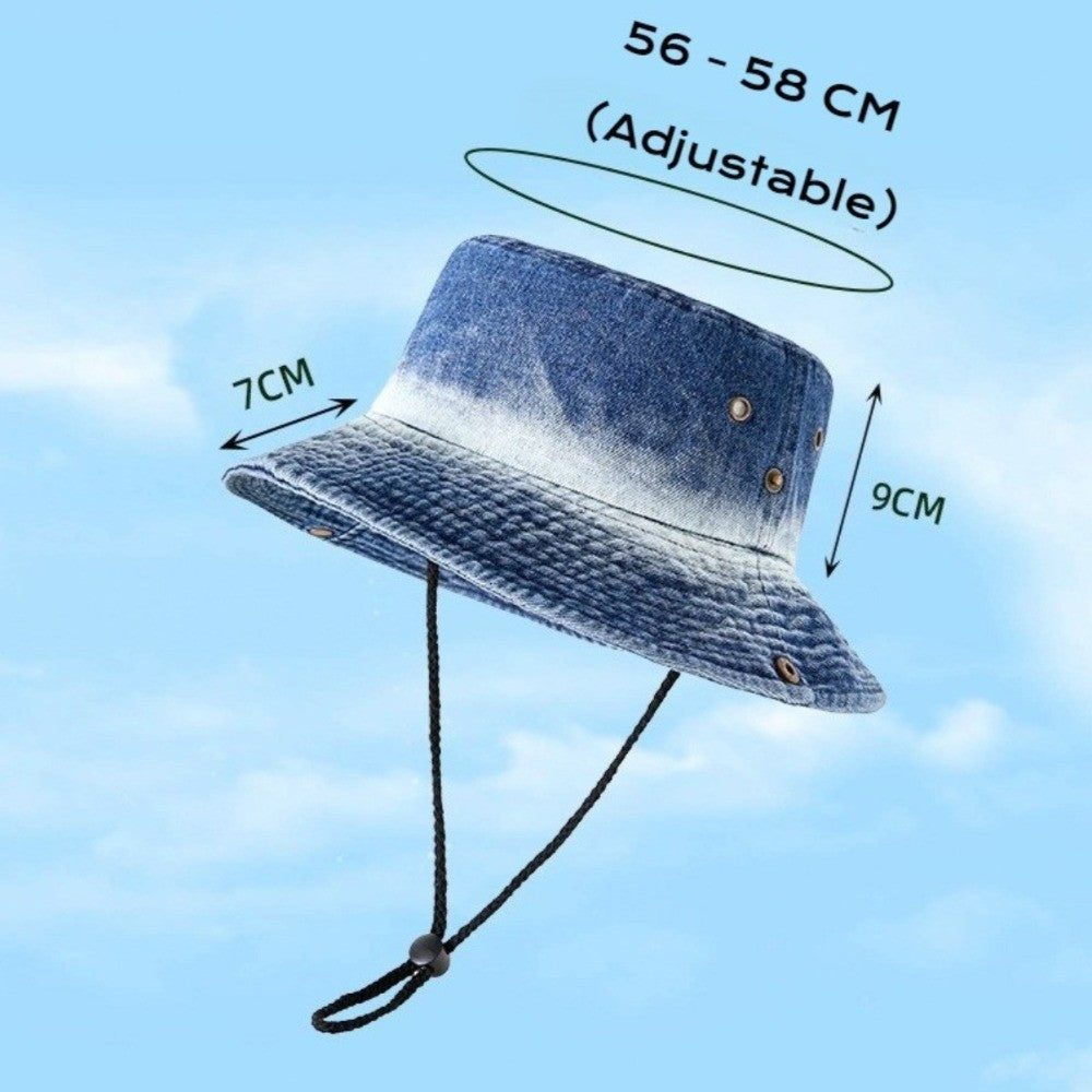 Bucket Hat for Men Women - Sun Protection Sun Hat for Camping Fishing