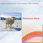 Snow Socks for Autumn Winter - Professional Warm Ski Socks for Men Women