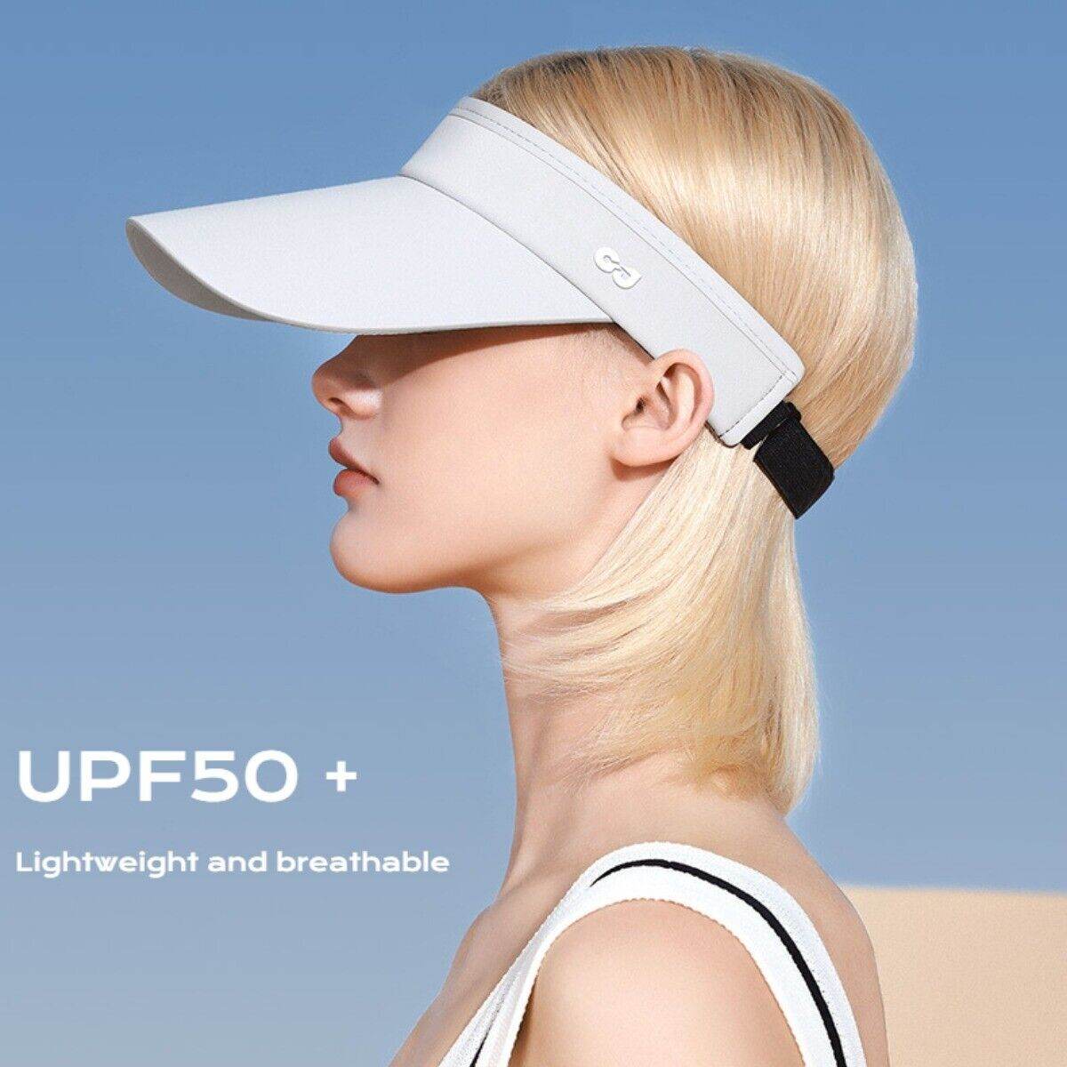 Sun Visor Hat Sports Cap Golf Tennis Beach Adjustable Summer - Visor for Women - Movagear