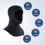 3mm / 5mm Neoprene Wetsuit Scuba Hood