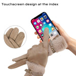 Winter Gloves for Women - Thermal Gloves Touch Screen Gloves for Outdoor