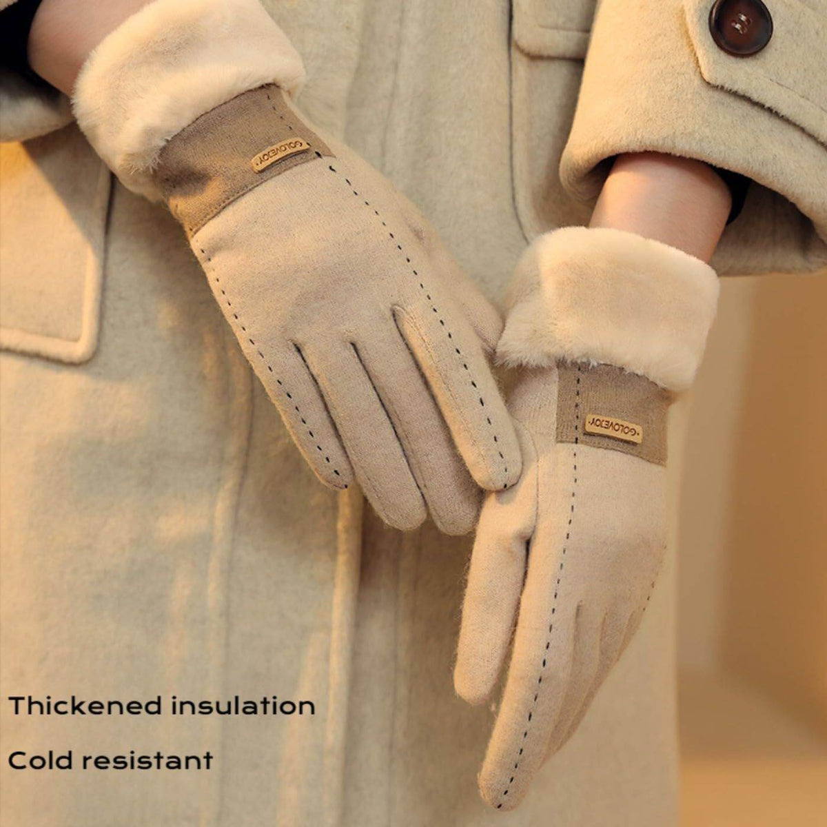 Wool Blend fabric Glove for Women - Movagear