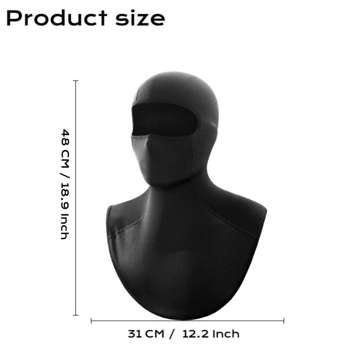 Winter Ski Mask for Men Women - Cold Weather Windproof Balaclava for Cycling